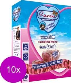 Renske Hond Vers Adult Graanvrij - Lam - Hondenvoer - 10 X 395 G -Hondenspullen Verkoop 1028x1200 3