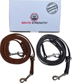 Multifunctionele Hondenriem - 220cm - Bruin - Leren Hondenriem - 100% Volnerfleer - Hondenriem Leer - Leiband Hond 18 Multifunctionele Hondenriem - 220cm - Bruin - Leren Hondenriem - 100% Volnerfleer - Hondenriem Leer - Leiband Hond -Hondenspullen Verkoop 1031x1200 3