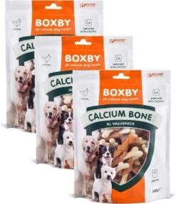Proline Boxby Calcium Bone - Hondensnacks - 3 X 360 G Valuepack -Hondenspullen Verkoop 1033x1200 1