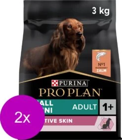 Pro Plan Dog Adult Small & Mini Breed Sensitive - Hondenvoer - 2 X Zalm 3 Kg -Hondenspullen Verkoop 1043x1200 2