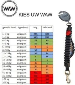 WAW Easy Dog Walk 'schokdemper' Zwart - XXL - >40 Kg -Hondenspullen Verkoop 1063x1200 2
