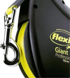 Flexi Giant Tape - Hondenriem - Zwart/Geel - L - 10 M - (<50 Kg) -Hondenspullen Verkoop 1076x1200 2
