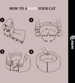 District 70 MAZE 3-in-1 Opvouwbare Kartonnen Kattenmand - Inclusief Catnip Balletje - Voor Slapen, Spelen En Krabben! 25 District 70 MAZE 3-in-1 Opvouwbare Kartonnen Kattenmand - Inclusief Catnip Balletje - Voor Slapen, Spelen En Krabben! -Hondenspullen Verkoop 1083x1200