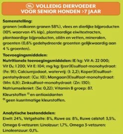 Bonzo Droog Senior - Hondenvoer Kip & Groenten - 15 Kg -Hondenspullen Verkoop 1101x1200 1