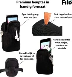 Filo Elastische Hondenriem Middel - Hardlopen En Wandelen - Hardloopriem Hond Handsfree Met Heuptasje - Looplijn Met Heupriem - Canicross Gordel Honden - Riemen - Heupgordel - Leiband -Hondenspullen Verkoop 1128x1200 3
