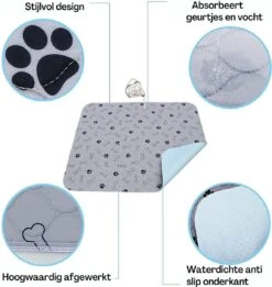 XXL Puppy Training Pad - Plasmat - Zwart - 104 X 104 Cm - Hondentoilet - Herbruikbaar - Wasbaar -Hondenspullen Verkoop 1137x1200 1