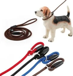 LOUZIR Cesar Millan Sliplijn Met Stop - Hondenriem - Rood - 130 Cm -Hondenspullen Verkoop 1144x1200 3