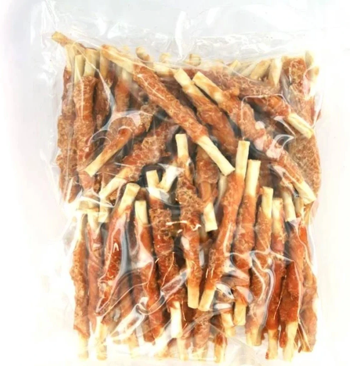 YOEKL Kauwstaafjes Met Kip 100 Stuks Hondensnack Kauwsnack Kauwbot 4 YOEKL Kauwstaafjes Met Kip 100 Stuks Hondensnack Kauwsnack Kauwbot - Afbeelding 2