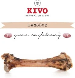 Kivo Petfood Hondenbot Lamsbot 5 Stuks - Graanvrij En Glutenvrij