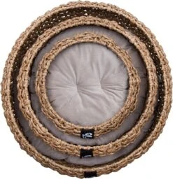 District 70 COCOON - Luxe Hondenmand Van Duurzaam Hoogwaardig Riet Met Zacht Kussen - Maten S/M/L - Large -Hondenspullen Verkoop 1156x1200 2
