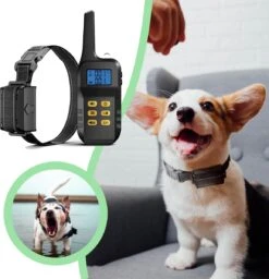 Anti Blafband Met Afstandsbediening - Blafband Voor Honden - Anti Blaf Apparaat Zonder Schok - Twee In Een Trainingshalsband -Hondenspullen Verkoop 1156x1200 7