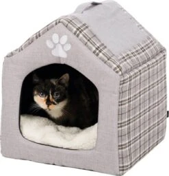 Trixie Relax Iglo Hondenhuis Silas Grijs/Creme - 40X45X40 CM -Hondenspullen Verkoop 1160x1200 4