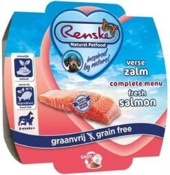 Renske Vers Vlees Zalm Graanvrij - Hondenvoer - 10 X 395 Gr 21 Renske Vers Vlees Zalm Graanvrij - Hondenvoer - 10 X 395 Gr -Hondenspullen Verkoop 1162x1200 2