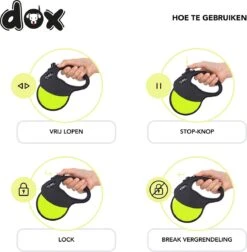 DDOXX Intrekbare Hondenriem, Reflecterend | Vele Kleuren & Maten | Voor Kleine & Grote Honden | Intrekbare Hondenriem Puppy Kat | Hondenriem Accessoires Hond | XS, 3 M, Tot 8 Kg, Geel 13 DDOXX Intrekbare Hondenriem, Reflecterend | Vele Kleuren & Maten | Voor Kleine & Grote Honden | Intrekbare Hondenriem Puppy Kat | Hondenriem Accessoires Hond | XS, 3 M, Tot 8 Kg, Geel -Hondenspullen Verkoop 1175x1200 4