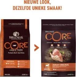 Wellness Core Grain Free Dog Original Kalkoen & Kip - Hondenvoer - 10 Kg 11 Wellness Core Grain Free Dog Original Kalkoen & Kip - Hondenvoer - 10 Kg -Hondenspullen Verkoop 1178x1200 2