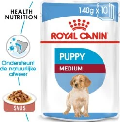 Royal Canin Shn Medium Puppy Pouch - Hondenvoer - 10 X 140 G -Hondenspullen Verkoop 1179x1200 5