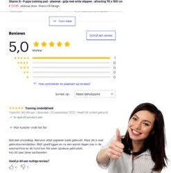 XXL Puppy Training Pad - Plasmat - Zwart - 104 X 104 Cm - Hondentoilet - Herbruikbaar - Wasbaar -Hondenspullen Verkoop 1185x1200 9