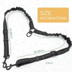 Nobleza Splitter Hondenriem - Dubbel Aanlijnriem Voor Honden - Splitter Verstelbaar - Zwart -Hondenspullen Verkoop 1191x1200 9