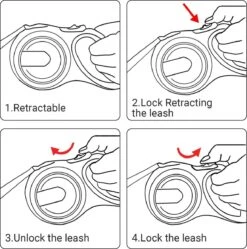IGOODS - Hondenriem - Katten Riem - Uitlaatriem Voor Honden En Katten - Honden Riem- Rollijn - 5 Meter Lang 15 IGOODS - Hondenriem - Katten Riem - Uitlaatriem Voor Honden En Katten - Honden Riem- Rollijn - 5 Meter Lang -Hondenspullen Verkoop 1192x1200 7