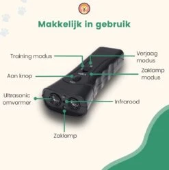 Dierboel Professionele Anti Blaf Apparaat 2022 - Diervriendelijke Ultrasoon Anti Blaf Apparaat - Voor Het Trainen Van Kleine & Grote Honden - Zonder Schok -Hondenspullen Verkoop 1196x1200 8