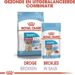 Royal Canin Shn Medium Puppy Pouch - Hondenvoer - 10 X 140 G -Hondenspullen Verkoop 1198x1200 17