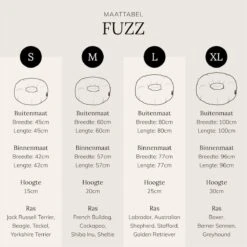 District 70 FUZZ - Hondenmand Comfortabel En Zacht Pluche - Zand, Oudroze, Donkergrijs En Lichtgrijs In S/M/L/XL - Maat: Medium, Kleur: Zand -Hondenspullen Verkoop 1198x1200 28