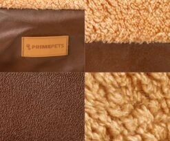 PrimePlus Hondenkussen XL Bruin/Cognac - 120x80x10 CM - Zacht En Luxe Hondenmand - Hondenbed - Hondenmat - Orthopedisch Hondenkussens -Hondenspullen Verkoop 1200x1000 12