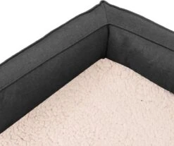 VidaXL Hondenbed Ergonomisch Linnen-look 60x42 Cm Fleece Donkergrijs 14 VidaXL Hondenbed Ergonomisch Linnen-look 60x42 Cm Fleece Donkergrijs -Hondenspullen Verkoop 1200x1005 1