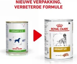 Royal Canin Urinary S/O Hond - 12 X 410 G Blikken -Hondenspullen Verkoop 1200x1010 2