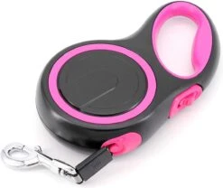 IGOODS - Uitlaatriem - Honden Riem - Katten Riem - Uitlaatriem Voor Dieren - Rollijn - 5 Meter Lang Roze -Hondenspullen Verkoop 1200x1011