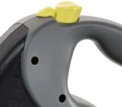 Flexi Giant Tape - Hondenriem - Zwart/Geel - L - 10 M - (<50 Kg) -Hondenspullen Verkoop 1200x1052 1