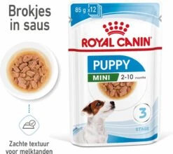 Royal Canin Shn Mini Puppy Pouch - Hondennatvoer - 12 X 85 G 36 Royal Canin Shn Mini Puppy Pouch - Hondennatvoer - 12 X 85 G -Hondenspullen Verkoop 1200x1067 4