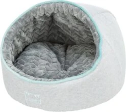 Trixie Hondenmand Iglo Junior Lichtgrijs / Mintgroen - 40X40X27 CM -Hondenspullen Verkoop 1200x1067 6