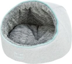 Trixie Hondenmand Iglo Junior Lichtgrijs / Mintgroen - 40X40X27 CM -Hondenspullen Verkoop 1200x1068 1