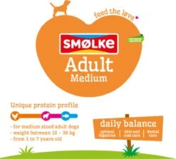 Smolke Adult Medium Brokken - Hondenvoer - 3 Kg -Hondenspullen Verkoop 1200x1084