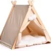 Dogs&Co Tippi Tent Voor Katten Of Kleine Honden Ecru -Hondenspullen Verkoop 1200x1088 2