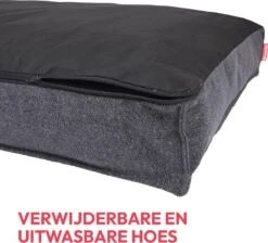 Snoozle Orthopedische Hondenmand - Zacht En Luxe Hondenkussen - Hondenbed - Wasbaar - Hondenmanden - 100 X 70 Cm - Stormy Grey -Hondenspullen Verkoop 1200x1088 3