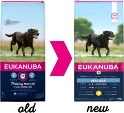 Eukanuba Dog Mature & Senior - Large Breed - Kip - Hondenvoer - 12 Kg -Hondenspullen Verkoop 1200x1095 3