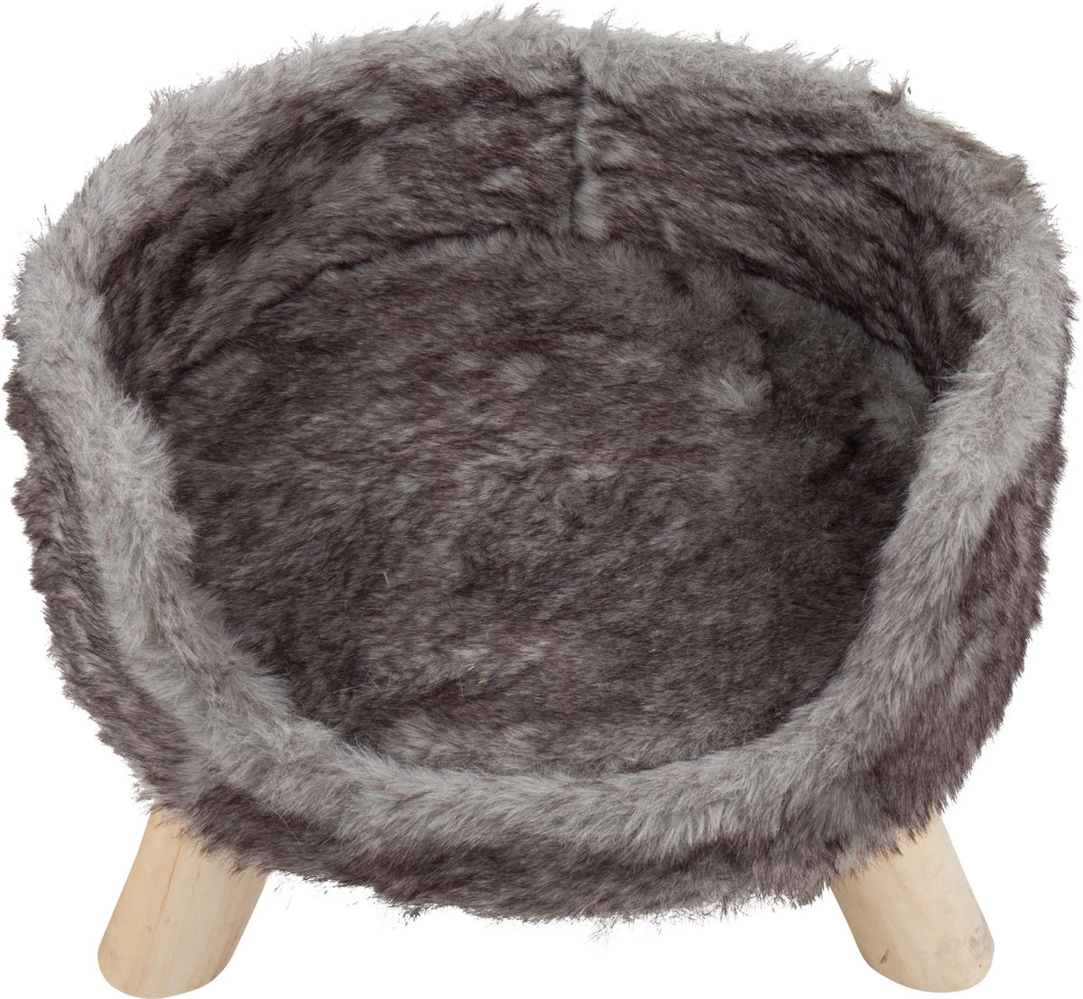 District 70 NORDIC - Luxe Kattenmand Op Pootjes - 40x30x25cm In Silver - Silver 3 District 70 NORDIC - Luxe Kattenmand Op Pootjes - 40x30x25cm In Silver - Silver - Afbeelding 2