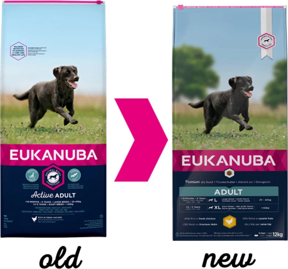 Eukanuba Dog Adult - Large Breed - Kip - Hondenvoer - 12 Kg 4 Eukanuba Dog Adult - Large Breed - Kip - Hondenvoer - 12 Kg - Afbeelding 2