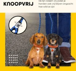 KCMultisupplies Dubbele Hondenriem Voor 2 Honden - Duo Hondenlijn Voor Hond - 120cm - Hondenleiband Riem -Hondenspullen Verkoop 1200x1130 4