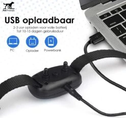 PetFriends Anti Blafband Zonder Schok - Gratis Hondenfluit - USB Oplaadbaar - Anti Blaf Apparaat - Opvoedingshalsband - Voor Grote En Kleine Honden -Hondenspullen Verkoop 1200x1130 5