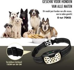 DynaBright Anti Blafband Voor Honden - 3-70KG - Diervriendelijk - Zonder Schok - Vibratie En Audio - Anti Blaf Band -Hondenspullen Verkoop 1200x1134 5