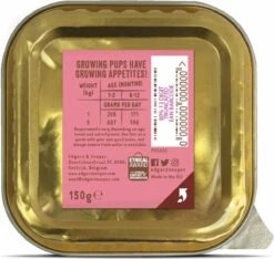 11x Edgard & Cooper Kuipje Vers Vlees Puppy Hondenvoer Eend - Kip 150 Gr -Hondenspullen Verkoop 1200x1137