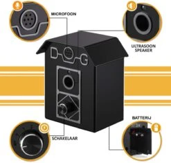 Merkloos Barky® Anti Blaf Apparaat Honden Ultrasoon Hondentrainer Incl Batterij - Anti Blafband Alternatief Veilig & Diervriendelijk - Dog Anti Bark Control -Hondenspullen Verkoop 1200x1140 14