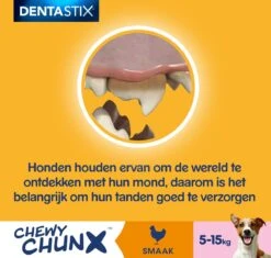 Pedigree Dentastix Chewy Chunx Hondensnacks Mini - Kip - 5 X 68 Gr -Hondenspullen Verkoop 1200x1140 6