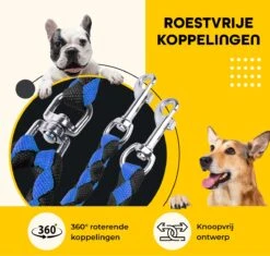 KCMultisupplies Dubbele Hondenriem Voor 2 Honden - Duo Hondenlijn Voor Hond - 120cm - Hondenleiband Riem -Hondenspullen Verkoop 1200x1141