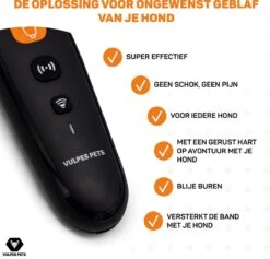 Vulpes Pets® Ultrasone Anti Blaf Apparaat – 3-in-1 Anti Blaf Apparaat Pro - Diervriendelijk & Zonder Schok - Alternatief Anti Blafband - Voor Kleine & Grote Honden - Audio - Flashlight - USB-Oplaadbaar 18 Vulpes Pets® Ultrasone Anti Blaf Apparaat – 3-in-1 Anti Blaf Apparaat Pro - Diervriendelijk & Zonder Schok - Alternatief Anti Blafband - Voor Kleine & Grote Honden - Audio - Flashlight - USB-Oplaadbaar -Hondenspullen Verkoop 1200x1149 3