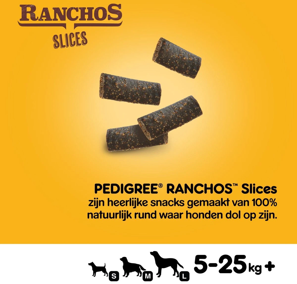 Pedigree Ranchos Slices Hondensnacks - Rund - 8 X 60 Gr 7 Pedigree Ranchos Slices Hondensnacks - Rund - 8 X 60 Gr - Afbeelding 5