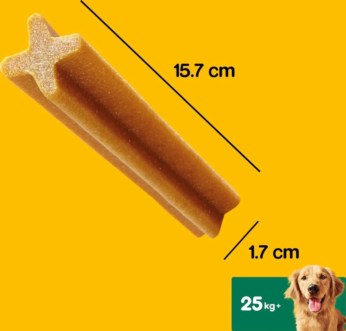 Pedigree Dentastix Kauwstaven - Gebitsverzorgende Hondensnacks - Maxi - 56 Stuks 6 Pedigree Dentastix Kauwstaven - Gebitsverzorgende Hondensnacks - Maxi - 56 Stuks - Afbeelding 4